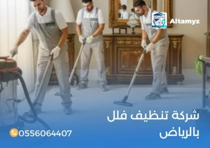شركة تنظيف فلل بالرياض